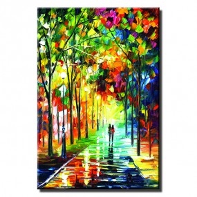 Tranh in Canvas sơn dầu